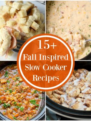 15+ Fall Slow Cooker Recipes