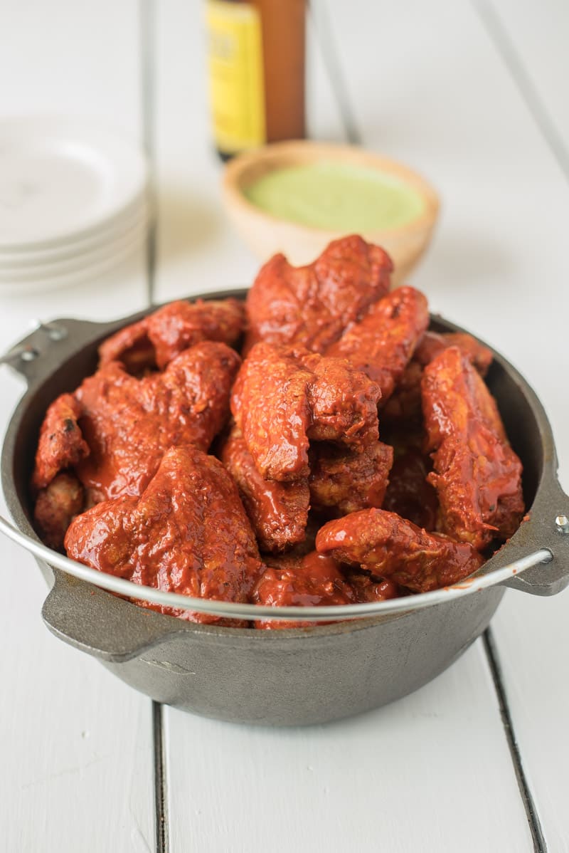 Baked Adobo Chicken Wings - 15+ Game Day Snacks @ yummyhealthyeasy.com