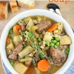 Vegetable Beef Barley Soup