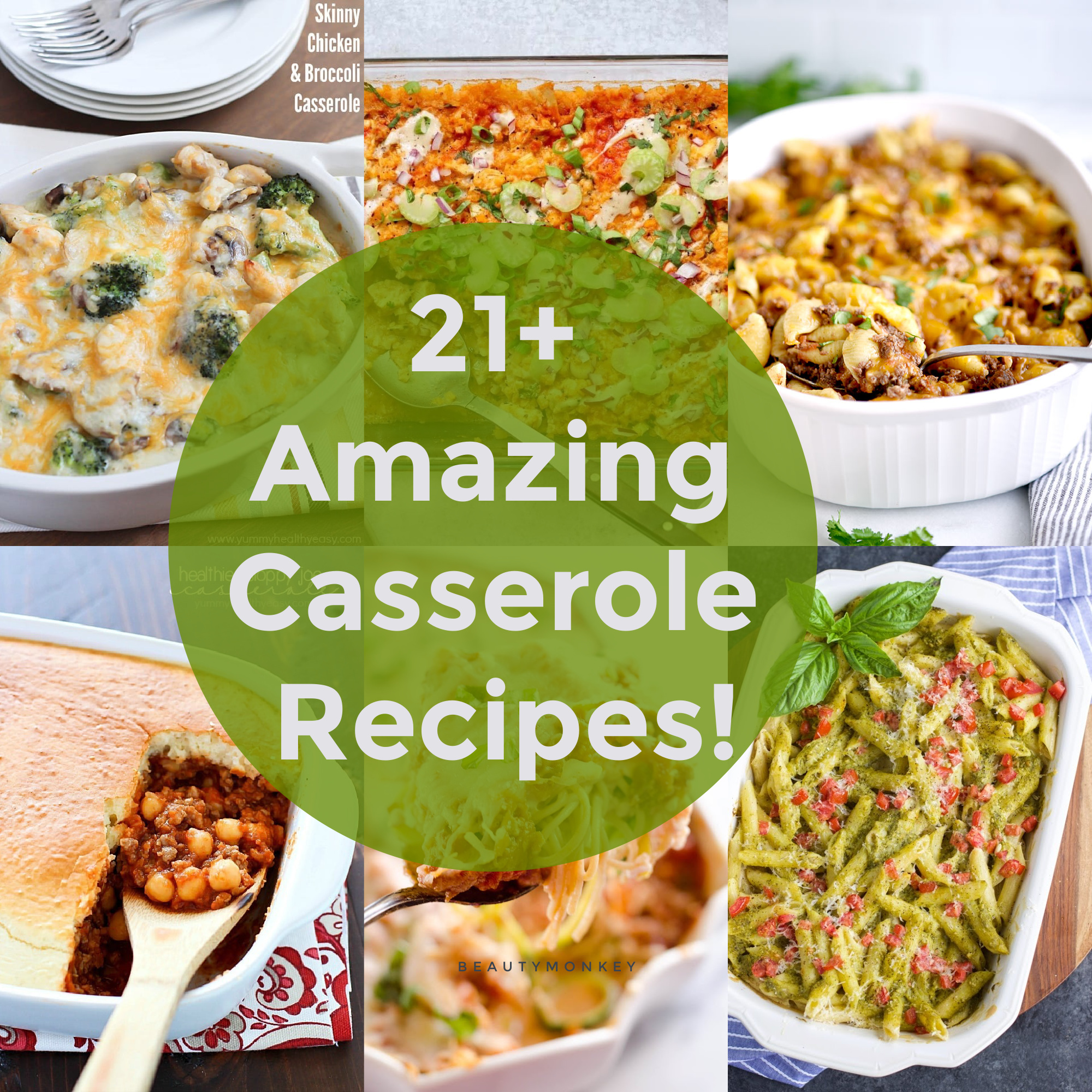 Check out these 21+ Casserole Recipes you're sure to LOVE! I don't know about you, but I love a good casserole and these are the best of the best! #casserole #easydinner #recipes #dinnerrecipe #easytofreeze #yummy #healthy #easy #yummyhealthyeasy via @jennikolaus