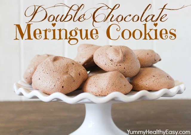 Double Chocolate Meringues Double Chocolate Meringues