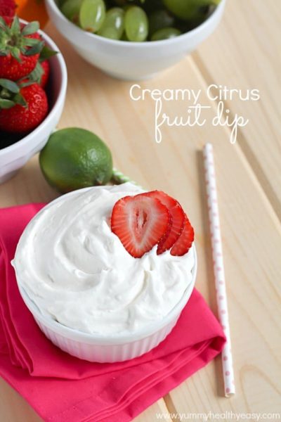 Creamy Citrus Fruit Dip | creamy fruit dip with a touch of three different citrus fruits to give it the best flavor - light, fluffy and perfect for dipping fruit into! Creamy Citrus Fruit Dip | creamy fruit dip with a touch of three different citrus fruits to give it the best flavor - light, fluffy and perfect for dipping fruit into!