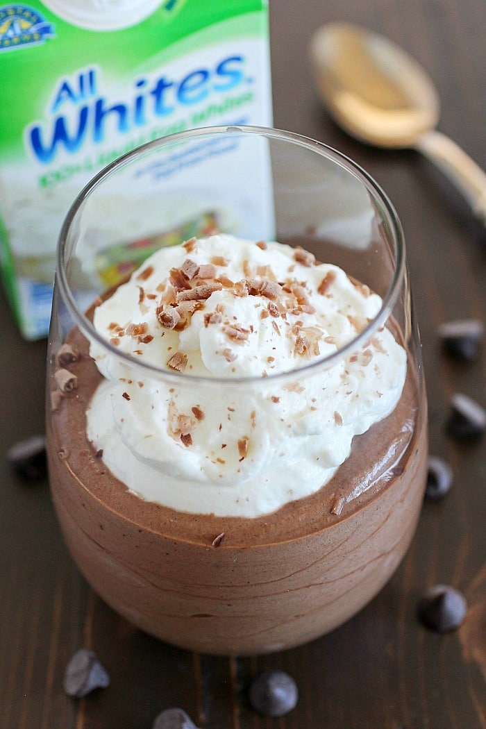 Chocolate Mousse that's incredibly easy to make with only 5 simple ingredients and a few steps from start to finish! You won't believe how creamy and totally delicious it is. Fancy enough for a party but easy enough for a quick dessert any night of the week. :) AD