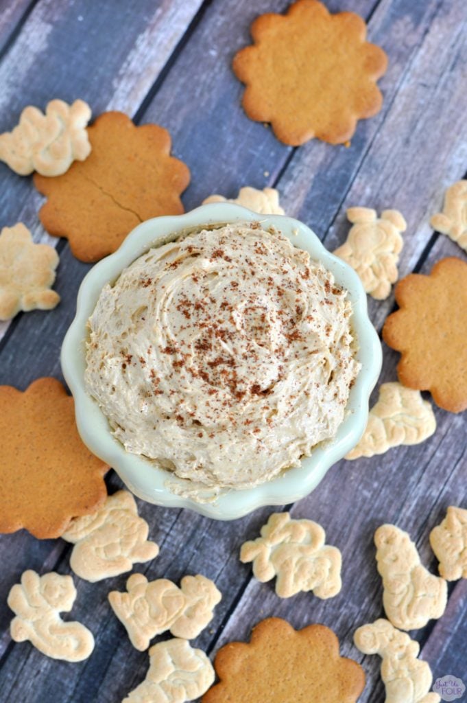 Four Ingredient Pumpkin Pie Dip - 15+ of the Best Thanksgiving Desserts!