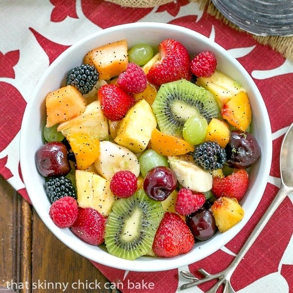 Honey Lime Fruit Salad - The Best Summer Salad Recipes!