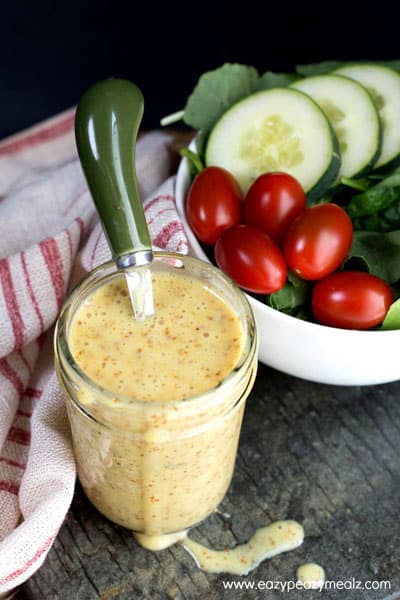 Honey Mustard Vinaigrette by Eazy Peazy Mealz