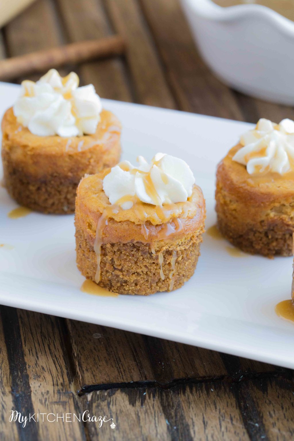 Mini Pumpkin Cheesecakes - 15+ of the Best Thanksgiving Desserts!
