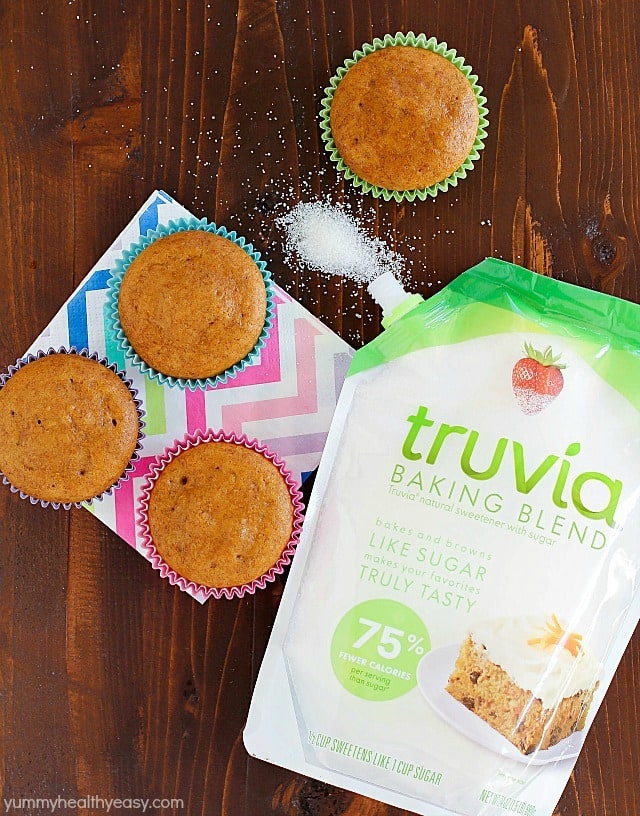 Bran Muffins are one of my favorite breakfasts ever! Make the batter up ahead of time and refrigerate until ready to bake. No need to ever stir the batter once you've refrigerated! These muffins are incredibly light, fluffy, flavorful and absolutely delicious! A family-favorite! AD #lifewithless #truvia