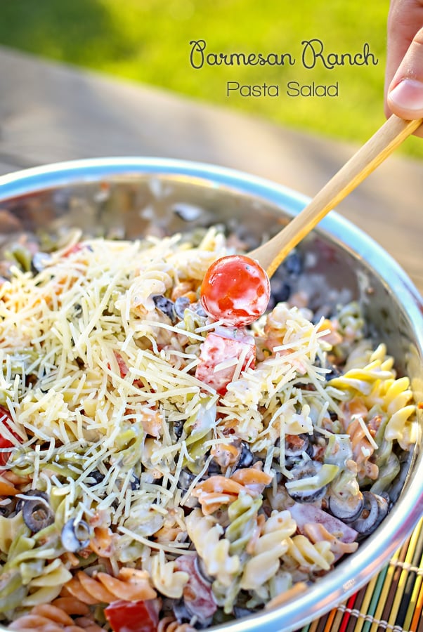 Parmesan Ranch Pasta Salad- The Best Summer Salad Recipes!