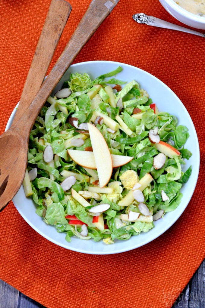 Shaved Brussels Sprouts Salad - The Best Summer Salad Recipes!