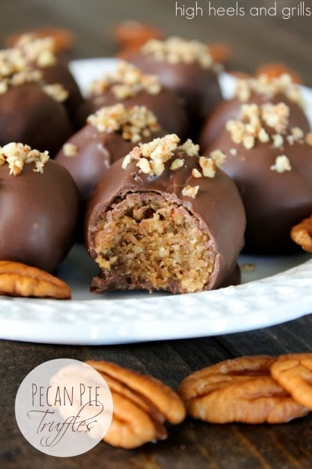 Pecan Pie Truffles - 15+ of the Best Thanksgiving Desserts!