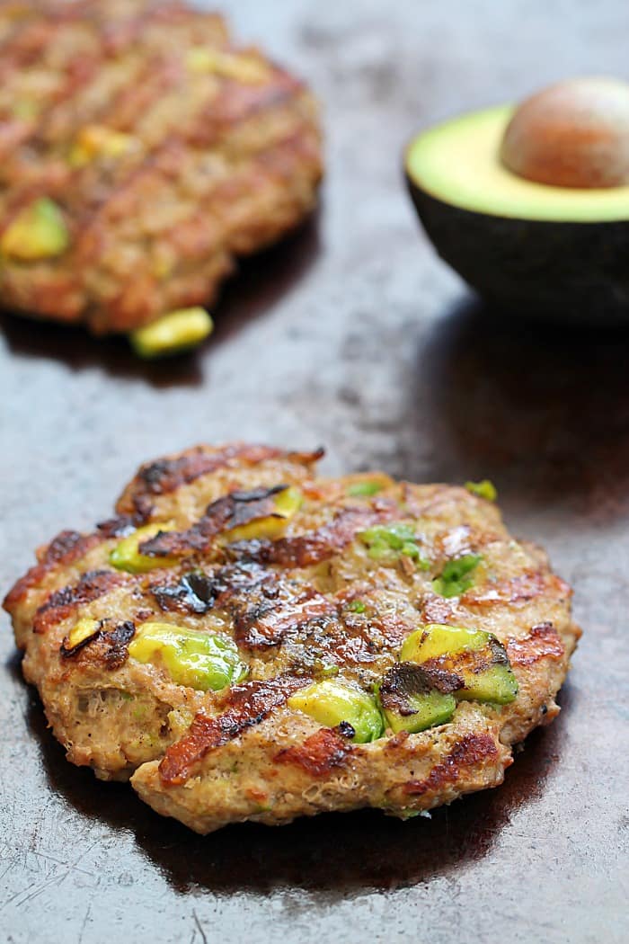 These Easy Turkey Avocado Burgers will quickly become your favorite, go-to turkey burger recipe!