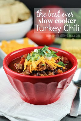 The Best Ever Slow Cooker Turkey Chili The Best Ever Slow Cooker Turkey Chili